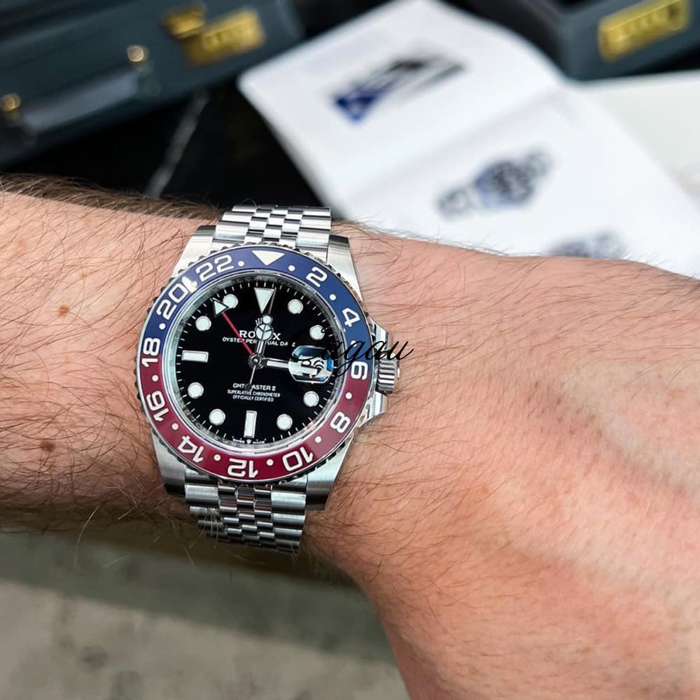 GMT-Master II "PEPSI" Jubilée Pour Homme