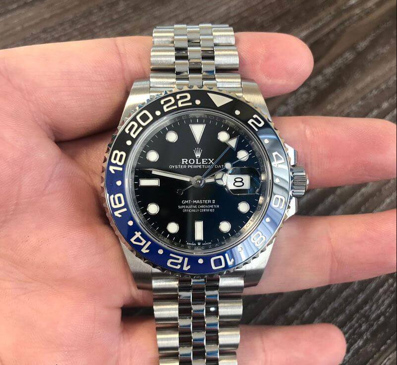 GMT-Master II "BATGIRL" 126710BLNR Jubilée Pour Homme
