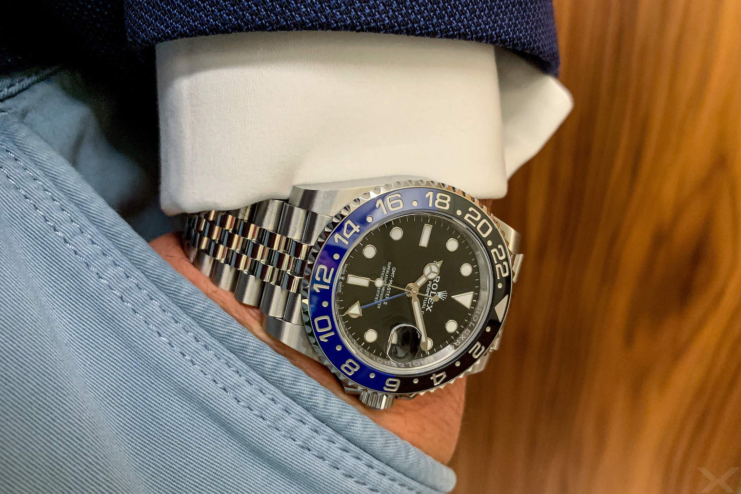 GMT-Master II "BATGIRL" 126710BLNR Jubilée Pour Homme