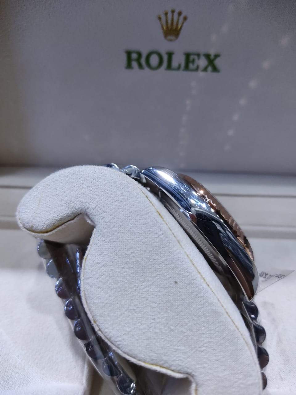 Datejust 36mm 2 Tones Fond Marron Pour Femme