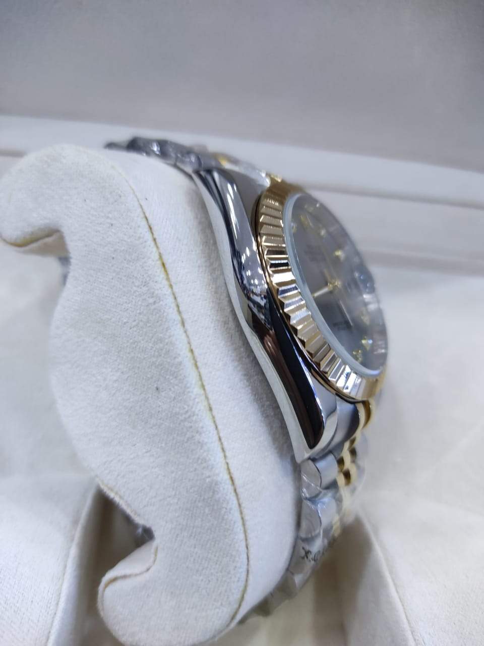 Datejust 36mm 2 Tones Fond Beige Pour Femme