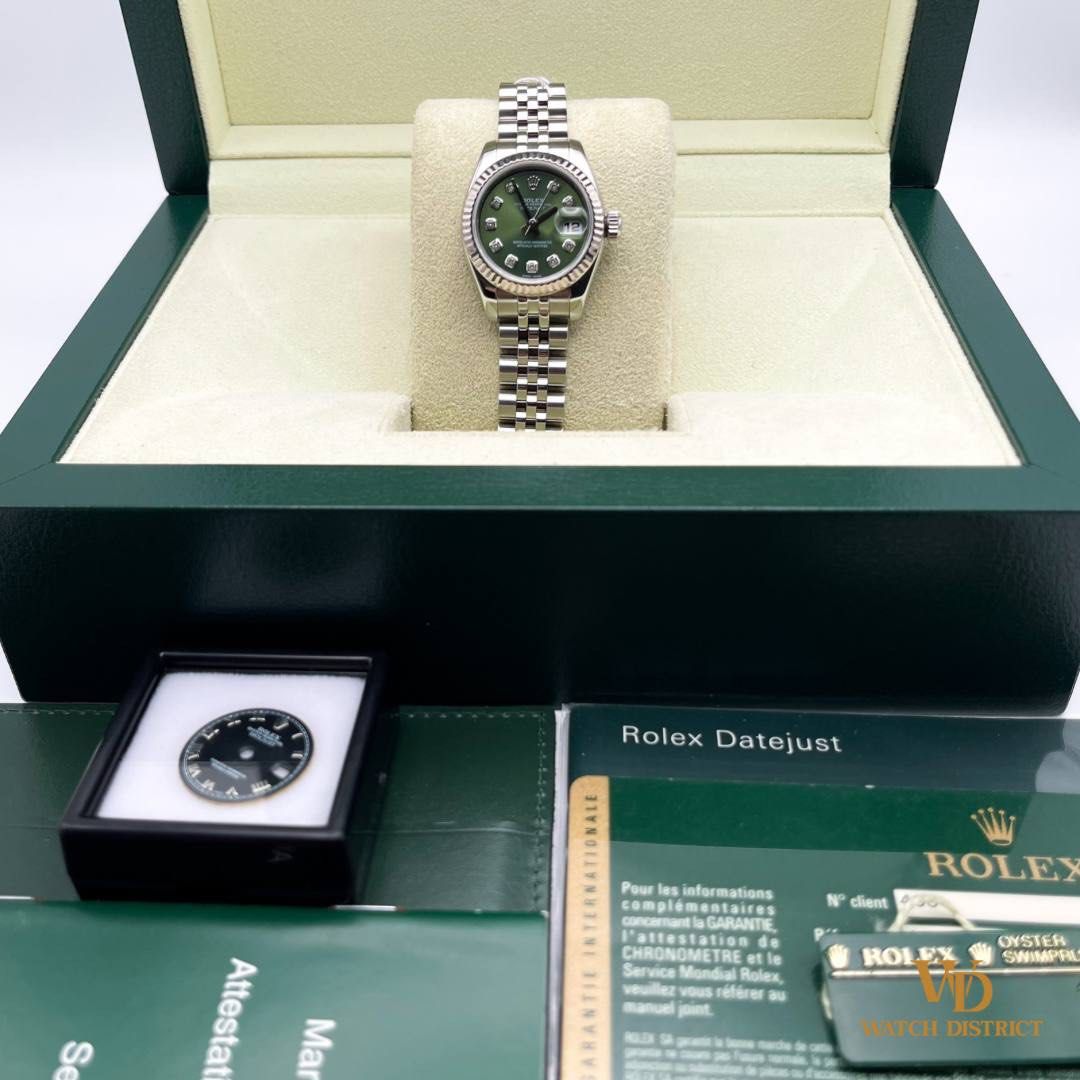Datejust green dial femmes