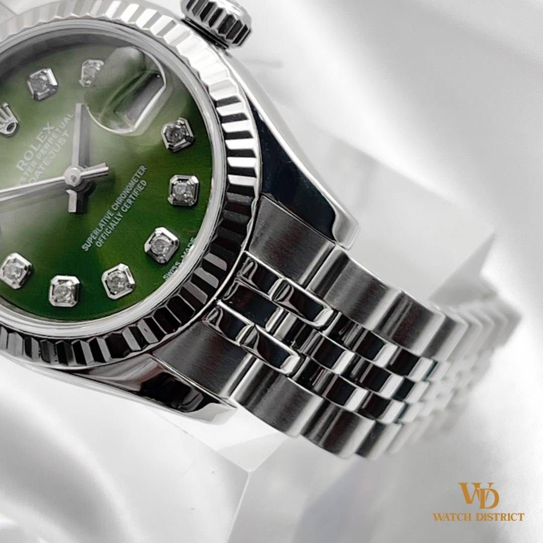 Datejust green dial femmes