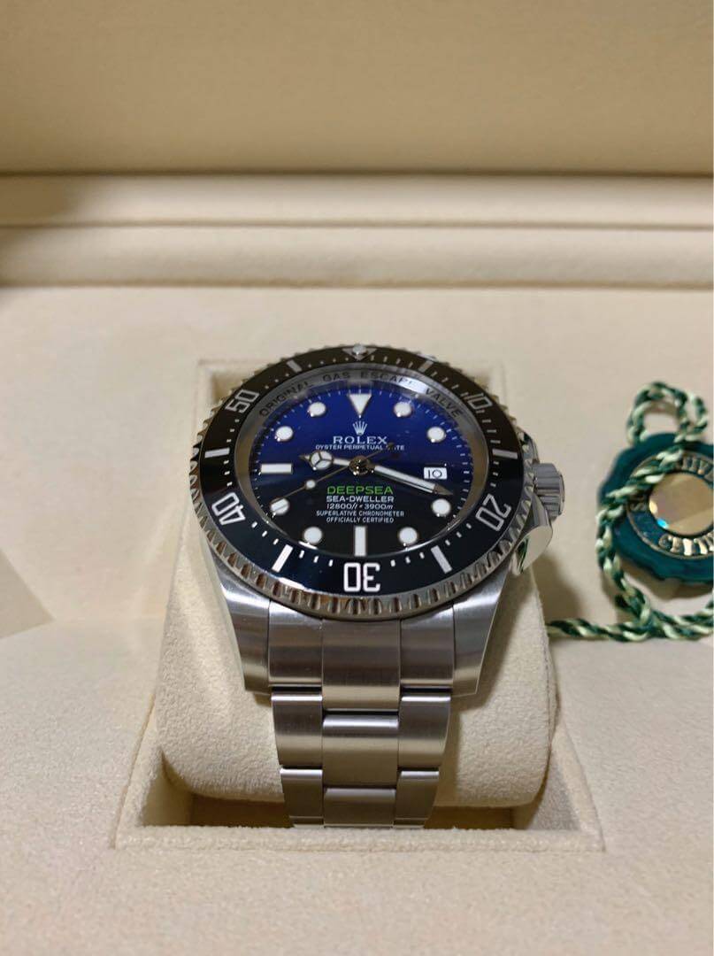 Sea Dweller Deepsea Cadran Bleu 126660 Pour Homme