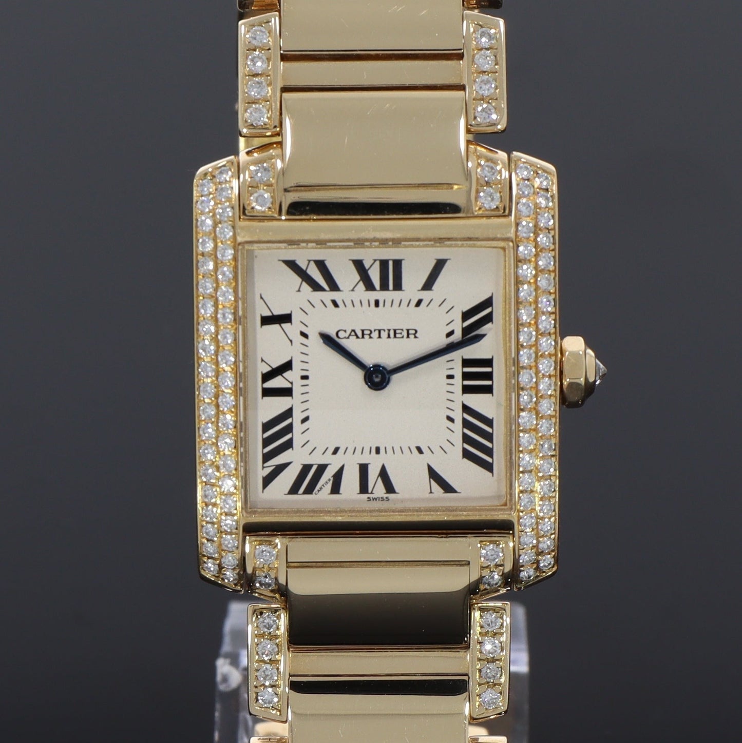 Cartier Tank Francaise Serti