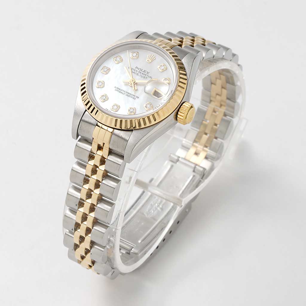 RX Two-tone fond blanc (chiffres en diamant)