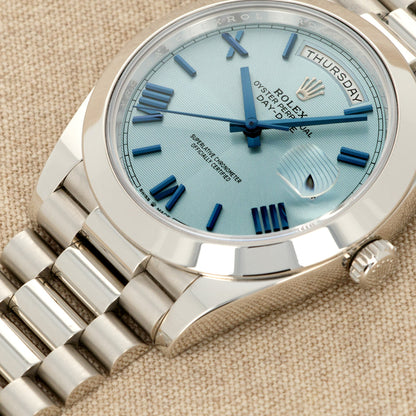 ROLEX PLATINUM DAY-DATE 41MM