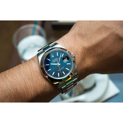 Datejust 126300 Fond Bleu Oyster 41 mm
