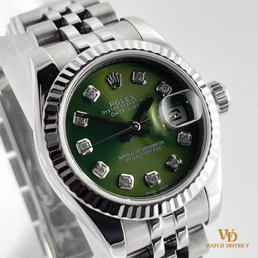 Datejust green dial femmes