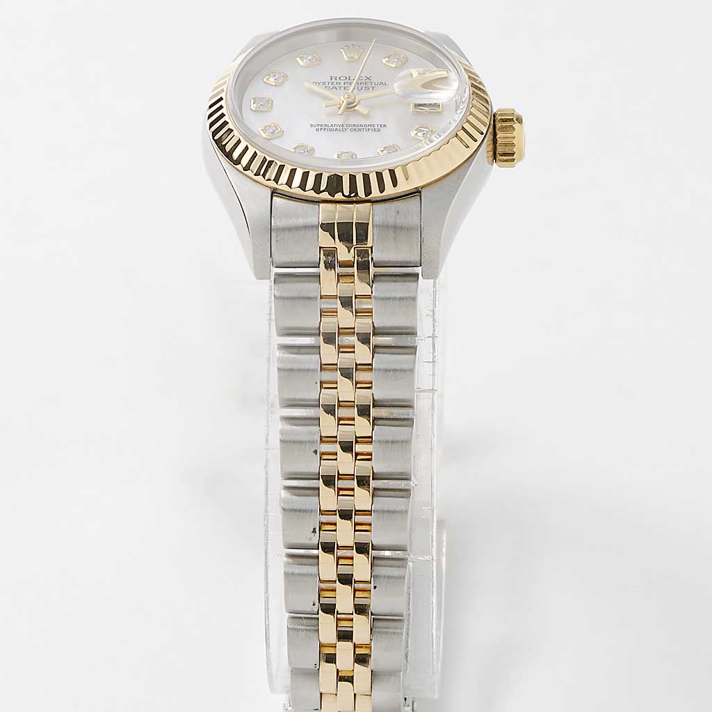 RX Two-tone fond blanc (chiffres en diamant)