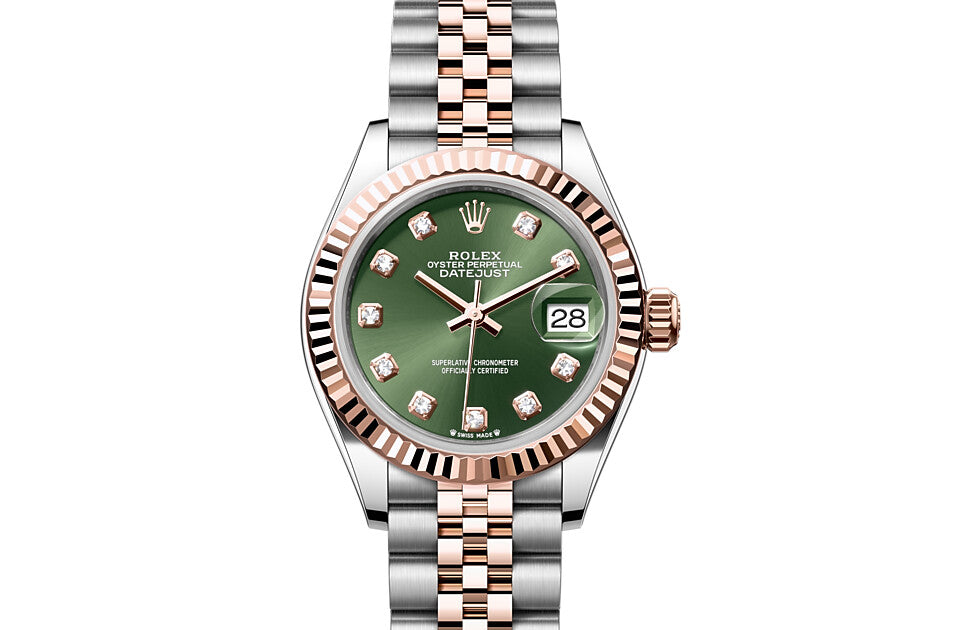 Rolex Lady Date Just Vert